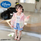 Disney baby girl summer sun protection clothing thin coat 2025 new summer clothing baby girl Korean style style infant sun protection clothing Violet 100 recommended 90-100cm3-4 years old cm