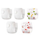 Diaper pure cotton washable baby urine melon newborn gauze diapers summer baby diaper pants pocket ring mustard seeds [10A antibacterial] 5 packs random color L code [recommended 15-25 Jin [Jin equals 0.5 kg] baby]