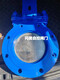 Taichen Valve PZ673H-10C Cast Steel Pneumatic Knife Gate Valve Pneumatic Flange Slurry Valve Plate Valve DN150200300400 DN400-Casted Steel