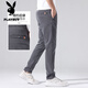 Playboy; PLAYBOY [Venta caliente en la tienda] Pantalones casuales Mandea de primavera y verano Pantalones rectos sueltos 2025 Nuevo fitness grises delgados [Garantía de calidad] HO653 Black Size 36 (circunferencia de la cintura 2 pies 8)