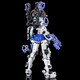 Shouwu Ji Niang Assembly Modèle Déesse Déesse Mécha Girl Robot King Kong Toy KP682 X01 Gunner Original et authentique