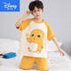Disney Boys Pajamas Primavera y verano Algodón puro Nezha 2025 Nuevos pantalones cortos de manga corta Niños delgados de tamaño medio para niños de tamaño mediano Children-695 170 m Tamaño (recomendado 155-160)
