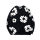 Rongxitu sudadera estampada europea y estadounidense Y2K Hip Hop Street Men and Women Llover 3294 Pink M