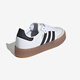 阿迪达斯adidas三叶草女鞋SAMBAE经典厚底运动鞋小白鞋德训鞋T头鞋 JI1349 36