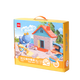 Deli -Raumspielzeugsand Set 3jin [Jin ist gleich 0,5 kg] Männer und Mädchen Sand Ton Himmel Sand Geburtstagsgeschenk Yc257