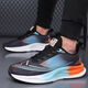 
Men's shoes for spring and summer new style flying woven breathable mesh running shoes soft sole shock-absorbing men's sports trendy shoes LS-826 blue and white 42