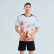 
Kairihu 2025 volleyball uniform set sports men and women custom summer quick-drying breathable volleyball jersey training competition team uniform printing G719A men's light blue top + 201 white pants XL