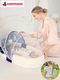 Bala Pig Portable Bed-in-Bed Baby Crib Foldable Newborn Sleeping Bed Mobile Bionic Womb Bed Bed Anti-pressure Mommy Storage Backpack Green
