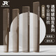 Manika professional men and women haircut combs, haircut combs, hair salon special haircut combs, home haircut combs, dual-purpose haircut combs, transparent amber gray-15923