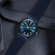 Swatch [Recommended for hot products] Swatch Swiss watch simple luminous student waterproof pointer quartz watch Gentleman blue 2.0 SO28N702
