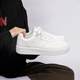 Universal thick-soled white shoes for men 2025 new autumn and winter versatile trendy sneakers lightweight men's shoes autumn casual shoes
