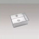 Kohler K-3881388397830t-FP-NA Slee Cocina Fregadero de cocina Single y doble cocina K-3881T-F/P-NA