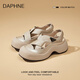 DAPHNE Daphne thick-soled hole shoes for women in summer wear 2025 new small casual beach sandals and half slippers