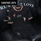 Simu Hibiscus Trendy Marke kurzärmelige T-Shirt-Männer Europäische Station 2025 Sommer New Printed Casual Trendy Halbärmel Smj9720z Weiß L.