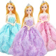 Yasini Dream Villa Doll 3D Real Eyes Princess Doll Set Dress Up Doll Set Gift Box Children's Toys Girls Toys