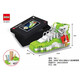 RSRDDY Otras zapatillas de deporte caseras Bloques de construcción en miniatura pequeñas micro ensambladas para dar a novio zapatillas de baloncesto que rompen los adornos de los adornos para niños regalos, los dedos de los dedos 691-1 del novio 691-1