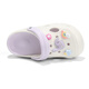 Samedi Chaussures pour enfants Chaussures de trous 2025 Sandales d'été Nouvelles filles Sandales Sandales Sandales Parent-Child Pouiche blanche 37-38