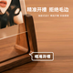 Aimo painted 6-inch solid wood photo frame table walnut U-shaped transparent acrylic photo postcard desktop display stand vertical style