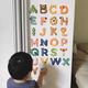 Cipu Children's Animal Letter Tiles magnétique Blackboard Baby Baby Magnetic Refrigerator Autocollants 26 ANGLAIS ÉDUCATION PLUS ÉDUCATION 3-6 ans