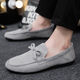 Pushui Fangfang Old Beijing Beans Lazy Beans Shoes Canvas para hombres Casuales y versátiles de primavera (D753) 44