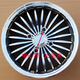 
Wan Qinshan 12-inch electric four-wheeler 14570r12 aluminum ring 15570r12 aluminum alloy wheel 13570 motorcycle tricycle Aluminum ring center distance 100 mm (gem style)