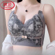 Langsha Sommer große Unterwäsche für Frauen dünne große Brüste zeigt kleine Brüste Sommersammlung und brach die Anti-SAG-Einstellung unter der Briebee, BH Mint Green 95d 42