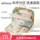 三美婴（SUNVENO）SUNVENO尿不湿收纳袋便携宝宝外出尿布包 绿梦(小号)