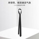 Beautifully made ties for women, casual shirts for men, college style decoration, trendy Korean style hand-tied black ties, thin 3.5CM, black super thin ties 3.5cm