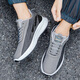 Sportschuhe Herrenschuhe Frühling und Sommer atmungsaktives weiches alleinige Netzschuhe Herren lässige Schuhe Leichte schockabsorbierende Trendsschuhe Männer 9901 Weiß 39
