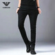 Chiarmania Jeans sin escalas de alta gama Tendencia elástica delgada de verano delgadas pantalones largos de alta gama K683 Negro [verano] delgado 29