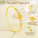 Schmekle Golden Lotus Bracelet Женский золотой браслет для браслета