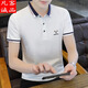 Vancl Eslite Vancl Lei Jun recomienda la camiseta para hombres de la solapa de verano Polo de la camiseta de la solapa para hombres.