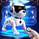 
Children's Wangwang team intelligent sensing dancing robot voice control remote control programming stunt robot dog boy toy dog ​​A116-B new robot dog button control white