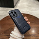 YNPO适用苹果16promax手机壳iphone15商务男14防摔13创意插卡支架皮套 【黑色+卡包支架】皮质 iPhone 16 Pro max 6.9寸
