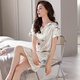 Modal ice silk nightgown women's summer thin model simulation Silk 2025 new summer high-end sweet pajamas home clothes MDF9921 [nightskirt] L 110-120Jin [Jin equals 0.5 kg]