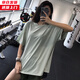 Jincheng Ropa de Malla de Secado rápido para Mujer Blusa Suelta para Correr Ropa Deportiva Camiseta Deportiva de Manga Corta Top de Yoga para Celebridades de Internet T698 Verde Claro M