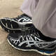 Asics Kayano25 Низко-вершина повседневная кроссовка для мужчин и женщин в том же стиле F Slip Устойчивый