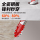 Lichang four-edged sawtooth eccentric drill bit tile drilling concrete special electric drill dry-beating sharp tooth drill 6mm two pieces