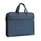 Jianteng Business Meeting Commuter Men's Women's Briefcase Bag File Pack Customized File Bag Zipper Large Capacity Waterproof Data Bag Simple Tote Bag High-end Sense Tote Bag 9902 Dark Blue (plus business card) 39*29*9cm