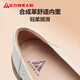 Pied Lijian Old Man Shoes Automne Mandon Small Leather Chaussures Chaussures plates pour femmes 6032K Beige 38