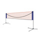 Badminton net rack portable home multi-functional foldable indoor and outdoor simple standard mobile volleyball rack 2.1m net without rack - rush sale.23.