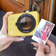 Hanyin Z5 Polaroid Photo Impresión All-in-One Mini Photo Photo Photo Impresora Mejor amiga Envía regalos para regalos de cumpleaños Photo Photo Printer [Lemon Yellow]