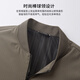 Shanshan Jacket Baseball Collar Men's Spring and Autumn Commuting Casual Lightweight Anti-Wrinkle Wear-Resistant Smooth Zipper Commuting Dark Pattern Printed Jacket
