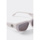 Canada Goose [New Product] Faroe Women's Sunglasses Sunglasses 8110W 9864 Matte Lavender Purple/Mirror Blue
