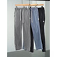 Vancl Sommer dünne Tennisimitation Jeans für Männer lose lockere Hose mit breitem Bein für Männer Eis Silk Trendy Hosen 1049 Grau M.