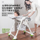 
mommark baby rocking chair baby cradle dining chair coaxing baby diaper table newborn children's gift sleep coaxing artifact 0-5 years old [top match] Benino gray + big cool pad + comfort pad