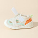 Tombeck-Babysandalen für Jungen und Mädchen Sommer Kleinkindschuhe 1-3 Jahre alte Babysandalen Weiche Lösche Babyschuhe Ozean Blau 20#