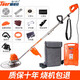 XMSJ multi-function household electric lawn mower rechargeable high-power mower lithium battery to make grass, high-end 3880W+30A lithium battery + gift bag