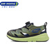 Dr. Jiang full contact sandals summer medium and large boys trendy Baotou children's sandals 2S10A2016CM green size 29