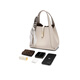 Belle Gift Bag Women's 2025 New Shopping Mall with Genuine Leather Commuter Vegetable Bag Handbag BL828BX5 White F